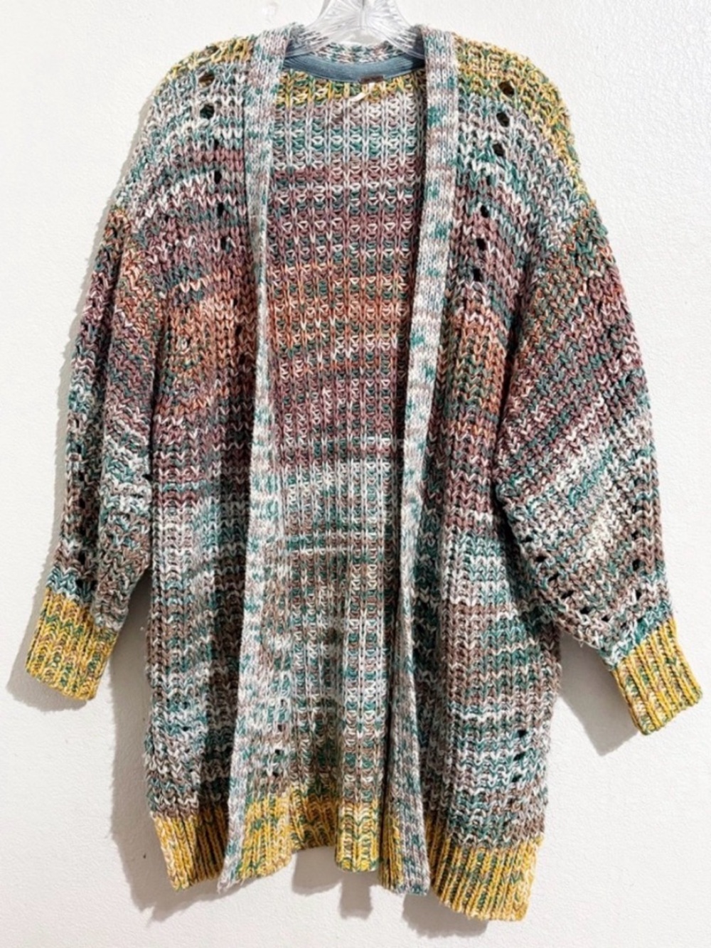 Free People Nightingale Cardigan
Chunky Knit Sweater Multicolor